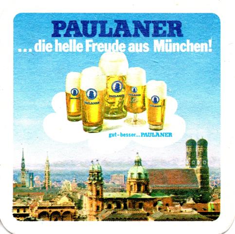 mnchen m-by paulaner die helle 1a (quad185-5 glser-gut besser)